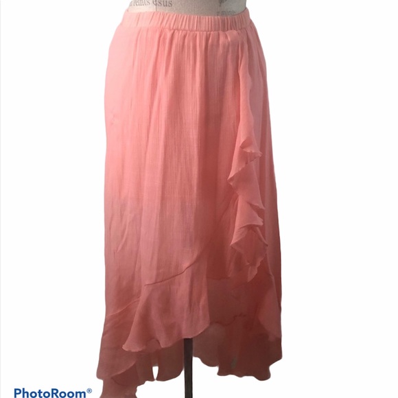 Just Be Ruffled Maxi Skirt - Picture 3 of 11